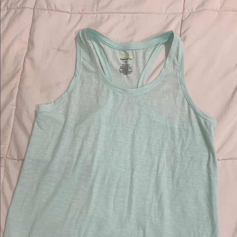 Tek Gear Green Fitted Tank Top
